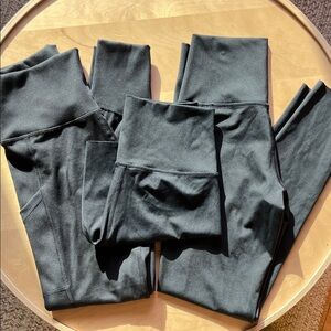 Bundle of Aerie leggings and bike shorts